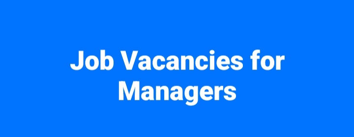 Job Vacancies for Managers